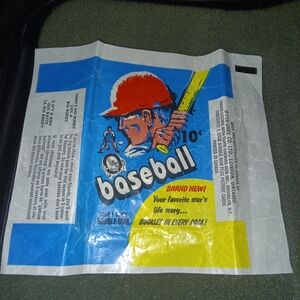 1971 Topps Opee Chee Baseball Trading Card Wrapper -